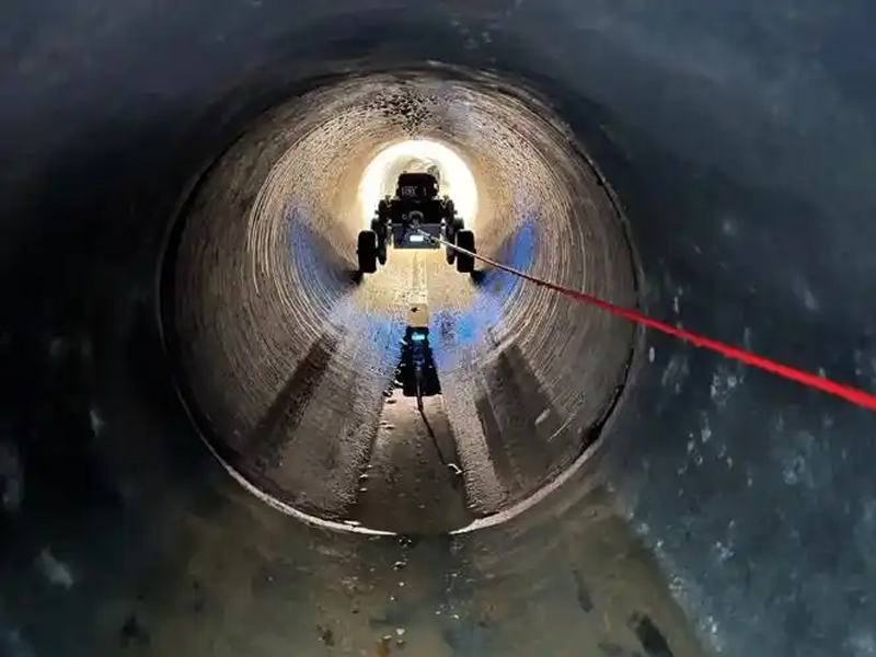 西善桥管道检测