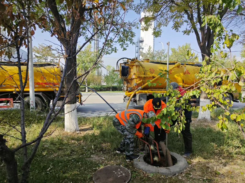 西善桥厂区管道清洗